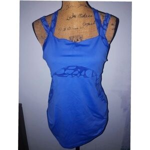 Jerdog Tank Top Built In Bra Tennis Sport Athletic